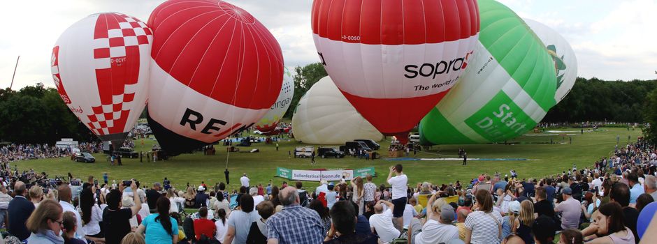 Bonn: 13. Ballonfestival in der Rheinaue (mit Video)