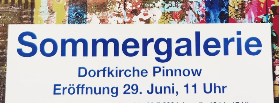 Eröffnung der Sommergalerie