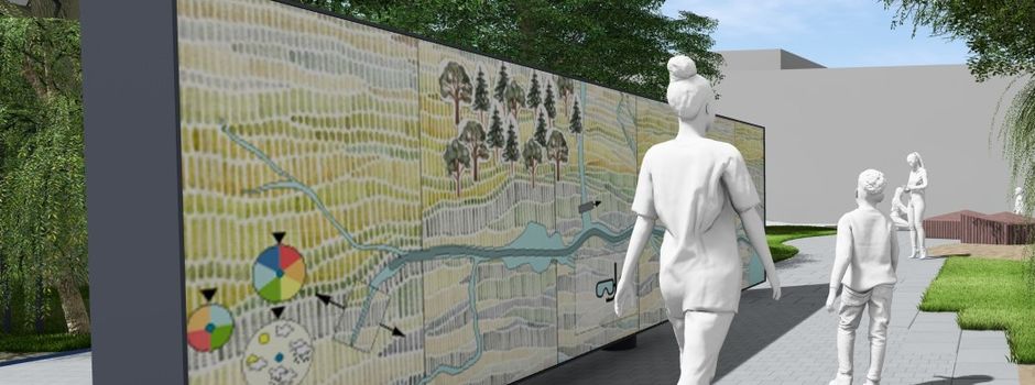 So soll der neue Spielplatz am Fischmarkt in Worms aussehen