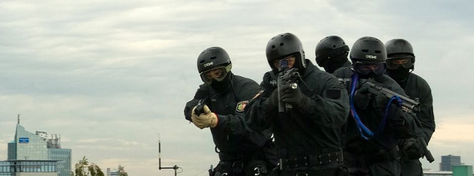 SEK-Einsatz in Wiesbaden-Biebrich