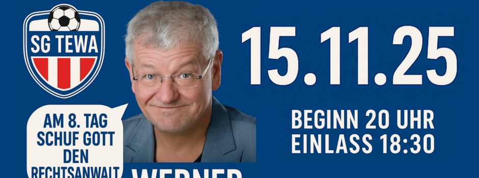 Comedy der SG TeWa mit Werner Koczwara