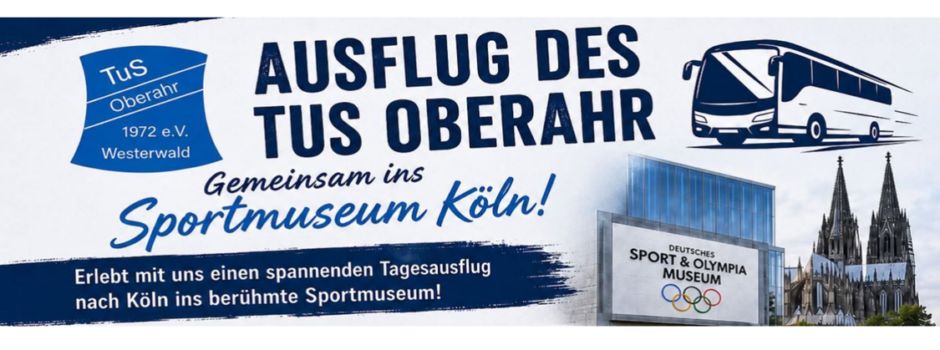 Einladung zum Ausflug des TuS Oberahr