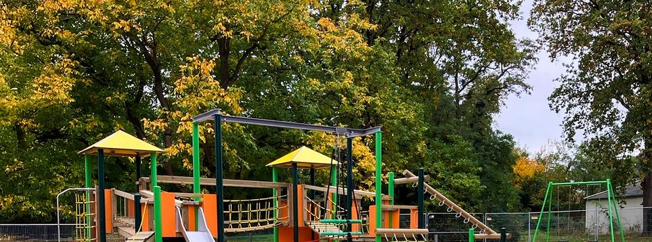 Neue Spielgeräte im Von-Reden-Park ab dem 31. Oktober 2025