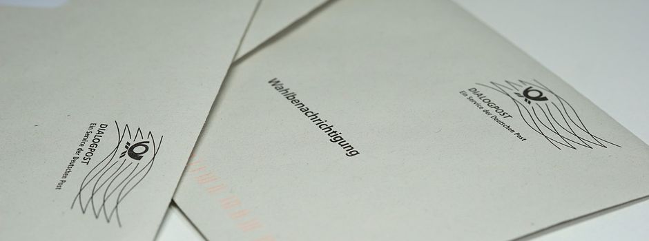 Jetzt Briefwahl beantragen!  Am 9. Juni 2024 finden Kommunalwahlen und die Wahl zum Europäischen Parlament statt