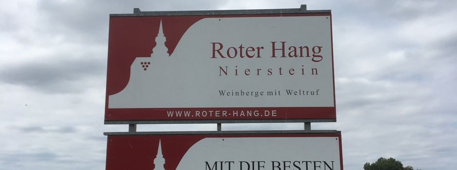 Der Rote Hang in Nierstein