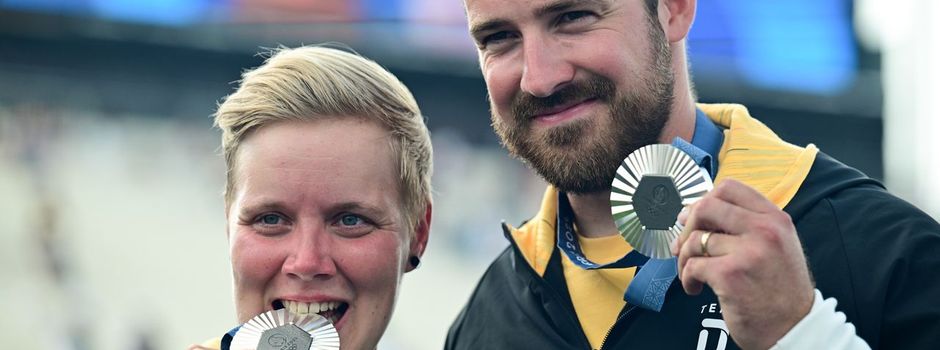 Medaillen-Coup im Bogenschießen: Silber für Kroppen/Unruh