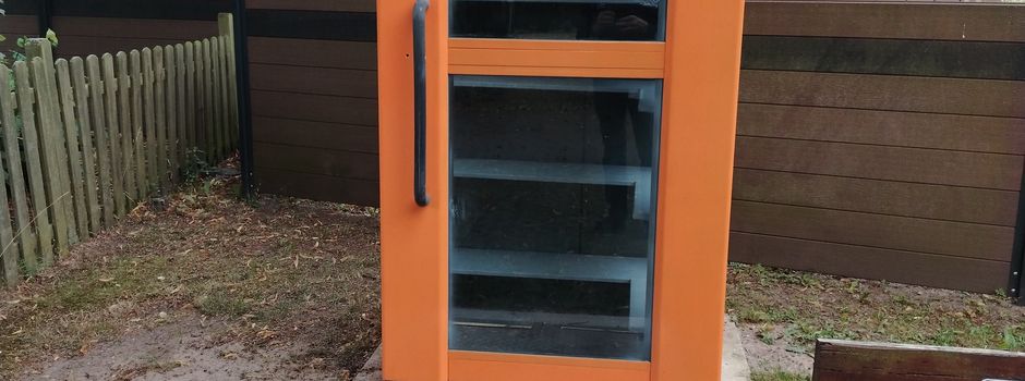 Bücherzelle – bald für alle geöffnet !