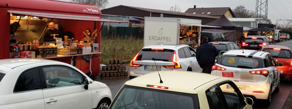 Street Food Drive-in mit Besuch vom Nikolaus