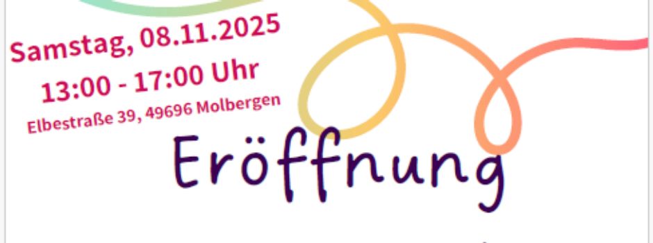 Eröffnung der neuen Kita!