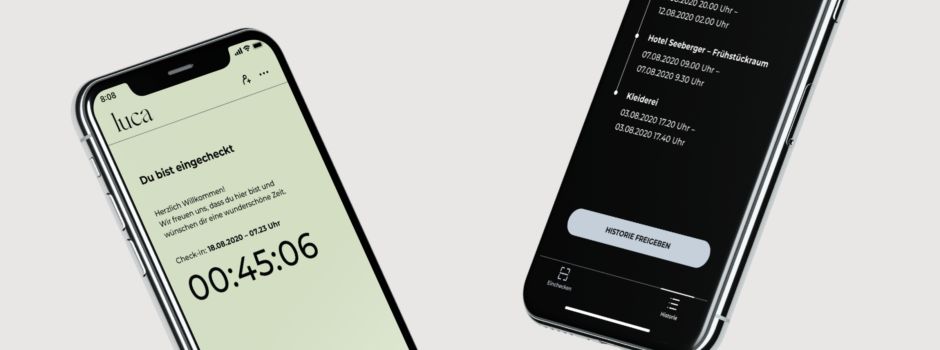 Luca App für Events und Gastronomie – Kontaktnachverfolgung sicher und unkompliziert