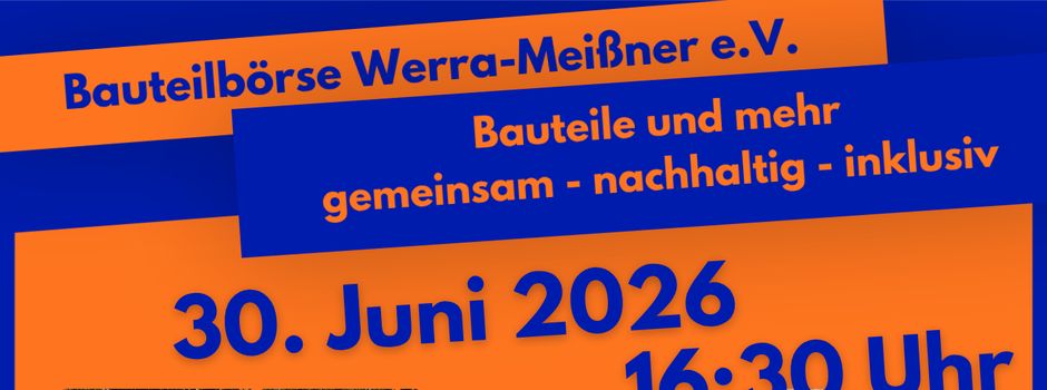 Nachhaltig Bauen mit der Bauteilbörse Werra-Meißner