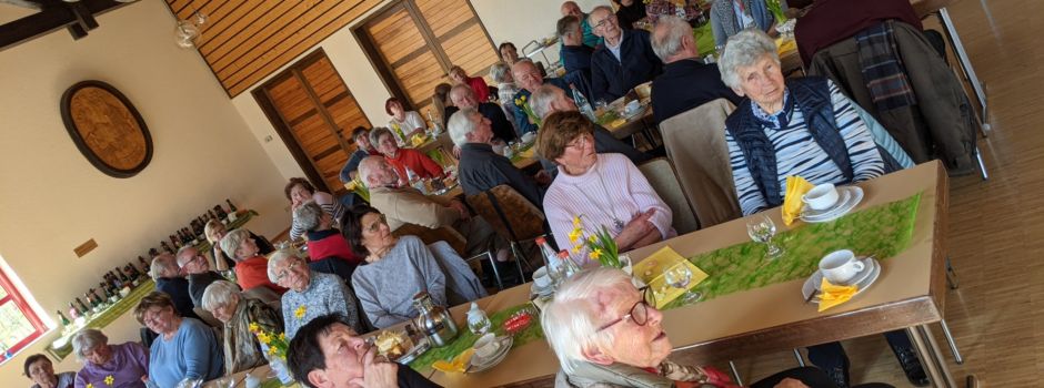 Geselliger Nachmittag der Seniorinnen und Senioren am 24. April, 14.30 Uhr