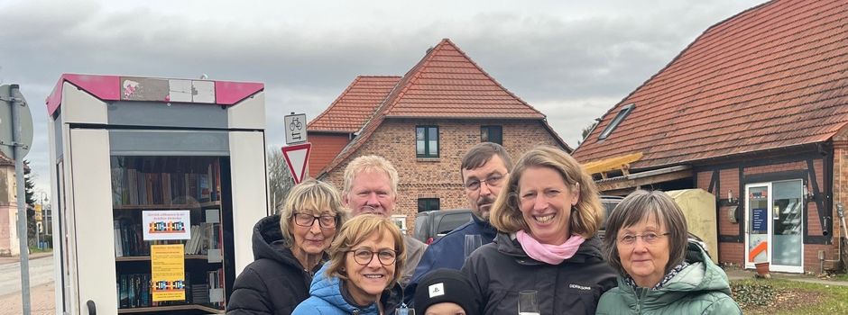 Redefiner Bücherbox aufgestellt