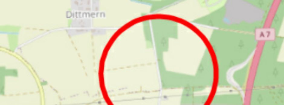 Verlängerung des Dittmerner Mühlenweges wird gesperrt
