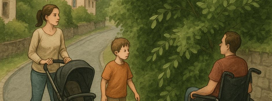 Rückschnitt der in den öffentlichen Verkehrsraum wachsenden Hecken, Bäume und Sträucher