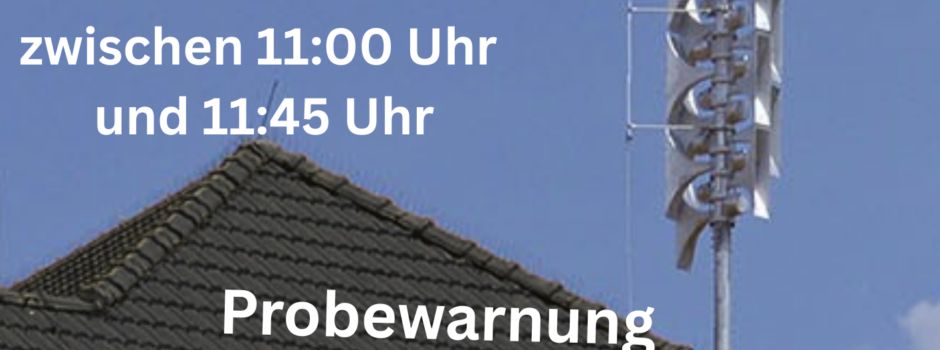 Bundesweiter Warntag 