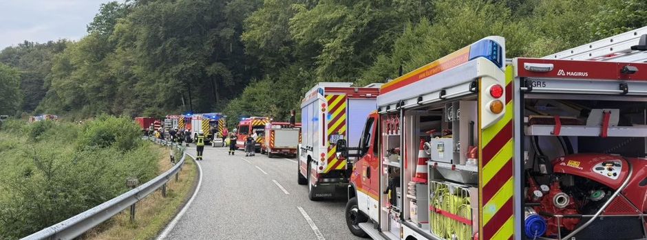 Einsatz für die Feuerwehr - Flächenbrand in Eppenrod