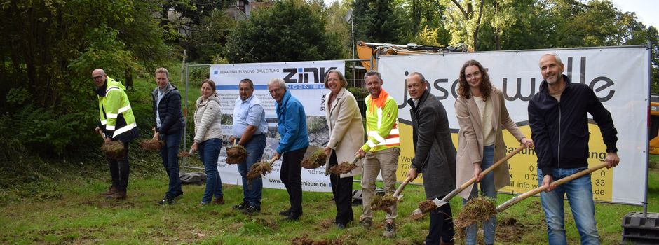 🚧Spatenstich für RÜB Aspich! 🌧️