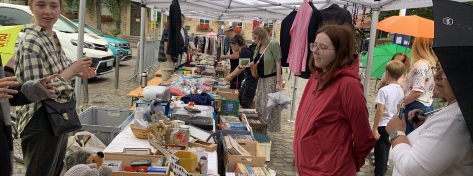 Ein HöfeFlohmarkt mit besonderm Flair