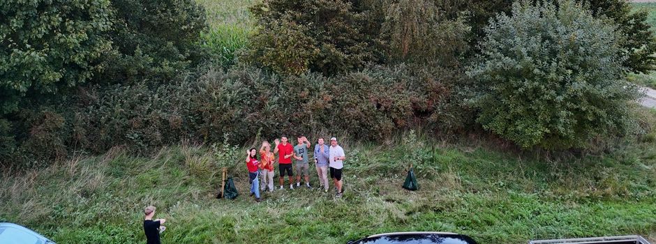 virale Baumpflanz-Challenge in Udenhausen angekommen