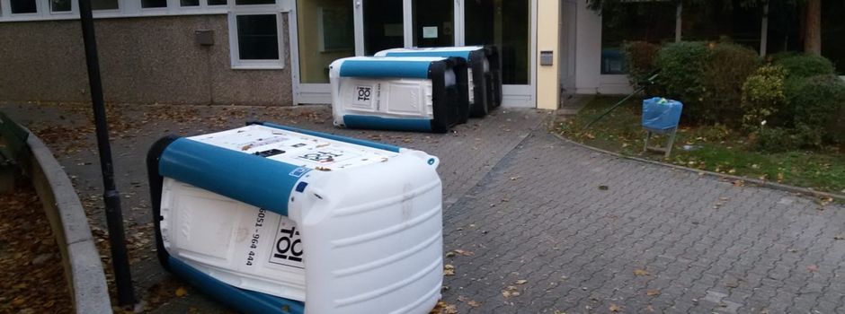 Sachbeschädigungen in Oppenheim am Hallenbad