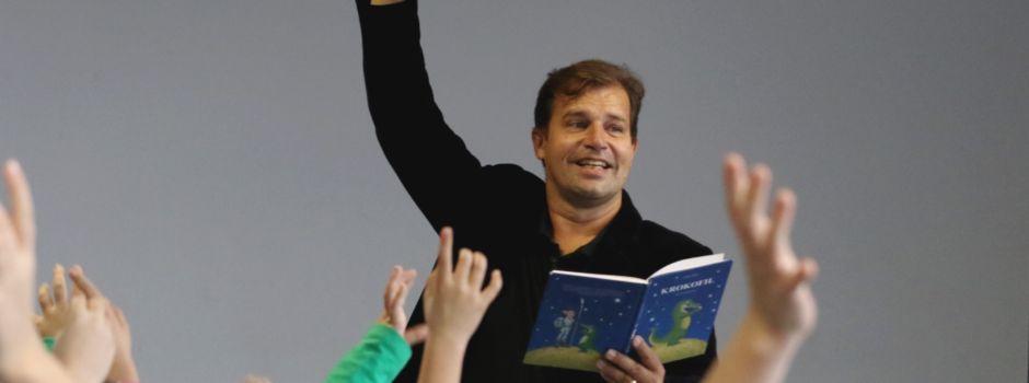 Autorenlesung in der Grundschule Beckergasse - Deshalb wollen die Kids jetzt weniger fernsehen