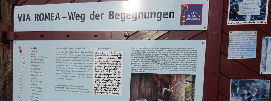 Zertifikat für „Via Romea“