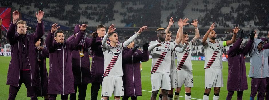 Wieder ein spätes Tor: Leverkusen mit Rekord im Halbfinale