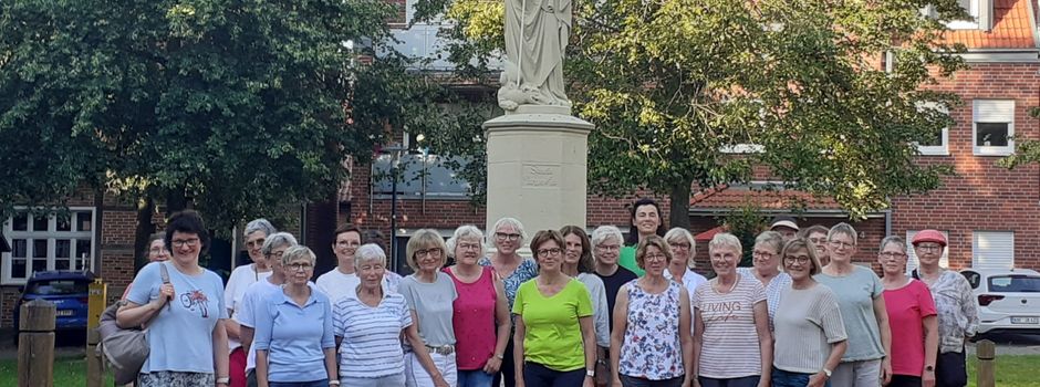 kfd‑Radtour begeistert 25 Frauen: Sommerliche Abendrunde führt nach Ostenfelde