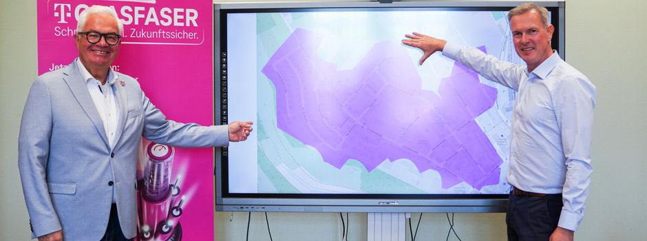 Schnelles Internet im Schachen: Baustart für Glasfasernetz der Telekom