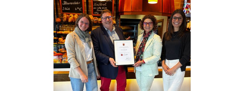 🏆Backhaus Hehl erhält wiederholt Landesehrenpreis im Genusshandwerk🥖
