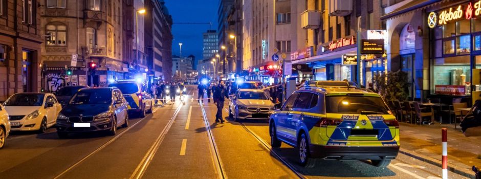 Messerstecherei in Frankfurter Bahnhofsviertel: Mann schwer verletzt
