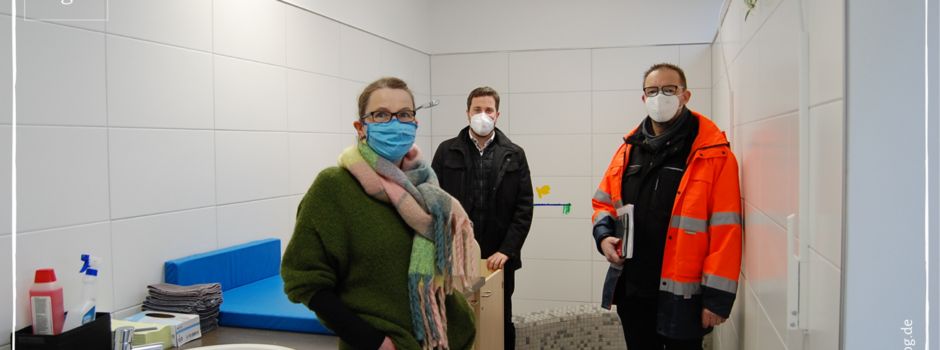 Neue Sanitäranlagen im Kindergarten St. Michael fertig
