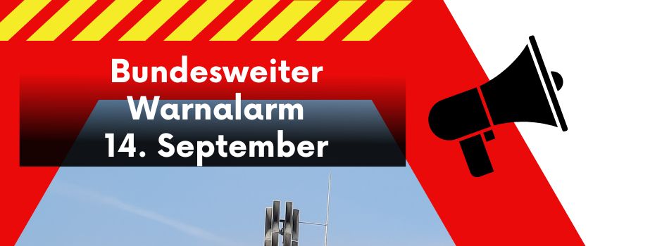 📢Bund testet am 14. September Warn-Apps und Cell Broadcast