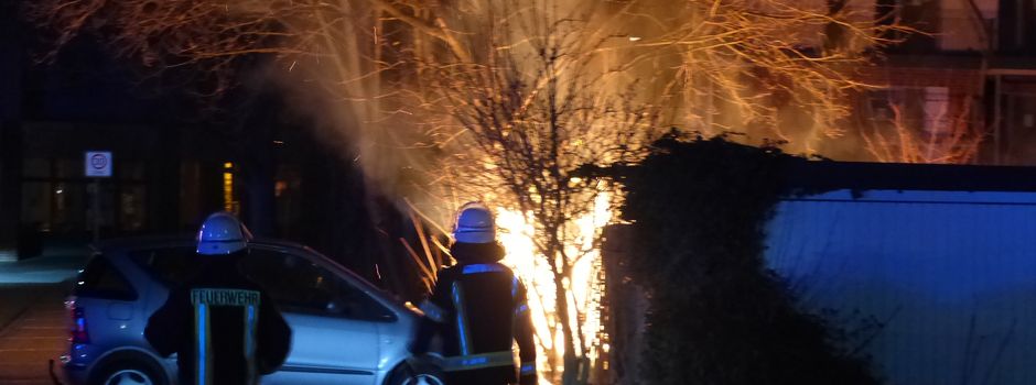 Erneut Feuer in der Poststraße