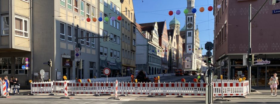 Neugestaltung der Karolinenstraße: Die Bauarbeiten gehen weiter
