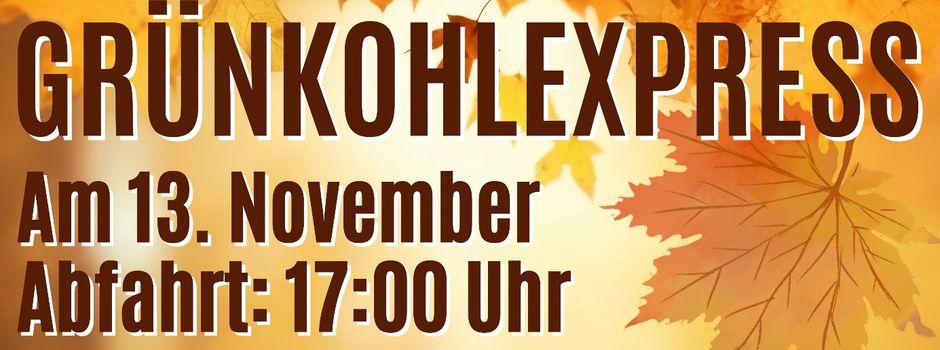Grünkohl-Express mit Spiel und Spaß