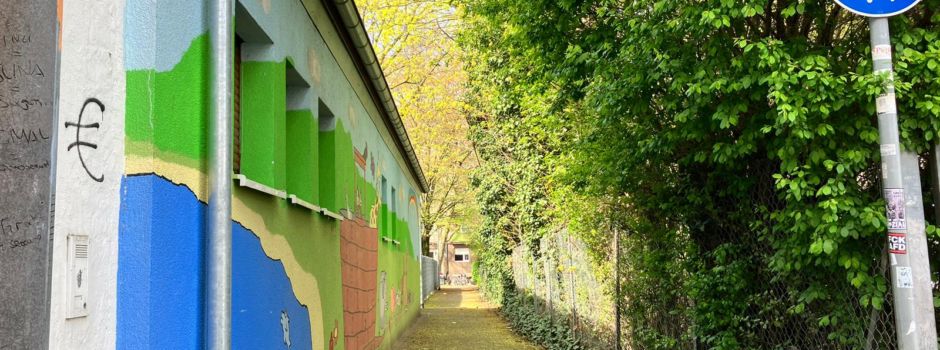 Versteckte Orte in Mainz: Bunter Schleichweg in der Neustadt