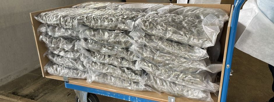 92 Kilogramm geschmuggeltes Marihuana in Troisdorf-Spich sichergestellt