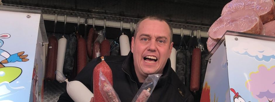 Lustig, laut und lecker: Marktschreier Wurst-Toni über den geplanten Weltrekord