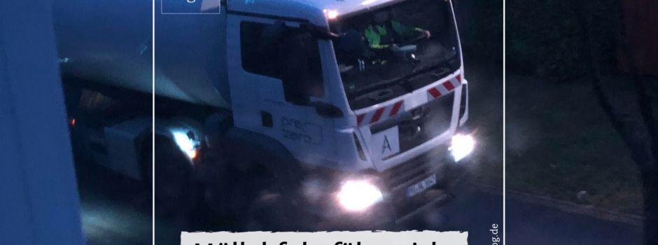 Keine Müllabfuhr wegen „Sabine“