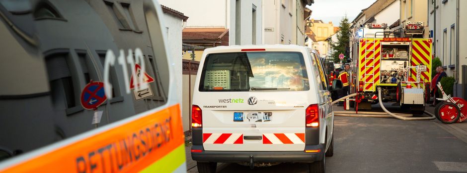 Gasaustritt in Bingen: Feuerwehr evakuiert mehrere Wohnhäuser