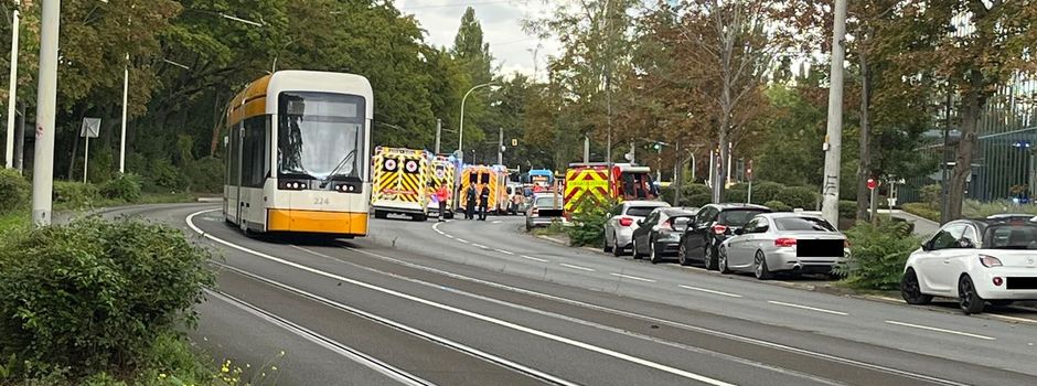 Mehrere Verletzte nach Unfall zwischen Bus und Straßenbahn in Mainz