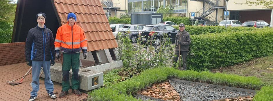 Jugendliche übernehmen Pflege des Kolpingwegekreuzes und setzen sich gegen Vandalismus ein