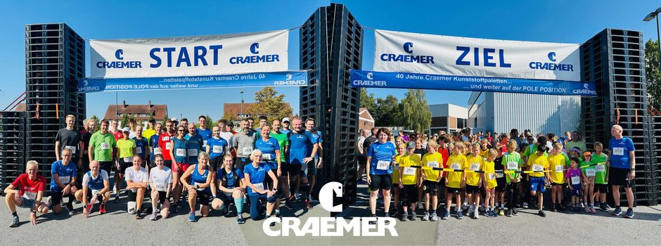 10. Paul-Craemer-Lauf mit 411 Läuferinnen und Läufern
