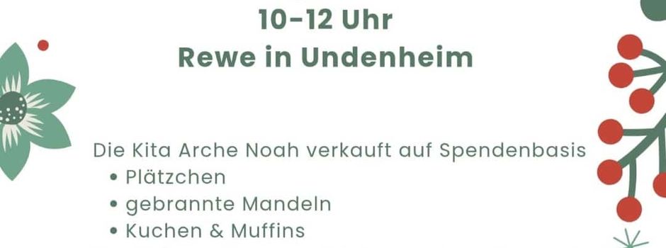Arche Noah - Plätzchen & gebrannte Mandeln - REWE Samstag 13.12.2025