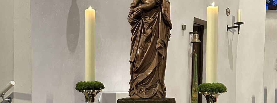 Ein neues Gesicht für St. Christina: Segnung der Marienfigur