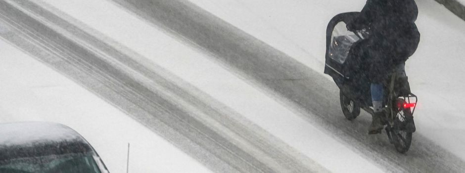 Viele Niederschläge - Gefrierender Regen sorgt für Glatteis