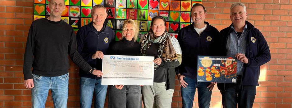 Lions Club spendet 1.000 Euro für neuen Wasserspender