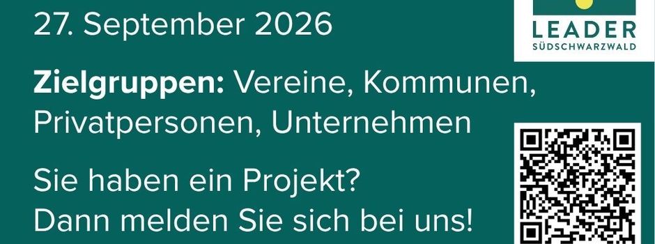 Wir suchen Projekte für den Südschwarzwald